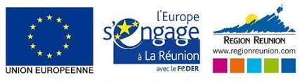 Projet financé par l'Union Européenne et la Région Réunion - L'europe s'engage